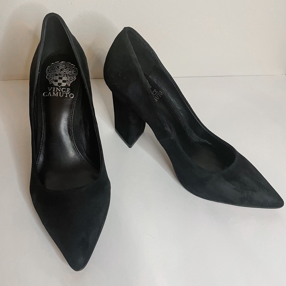 Vince Camuto Candera Black Heels